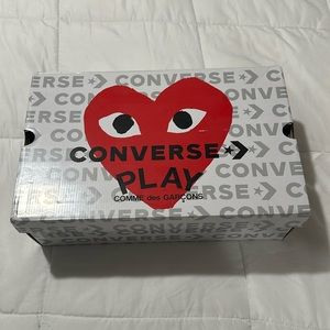 Converse Play Comme Des Garçons (Used Once)